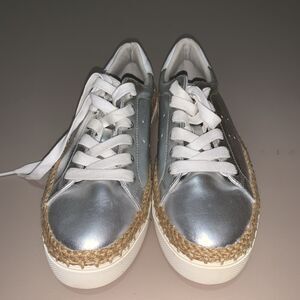 Aldo Women’s Sneakers Size 7.5 Silver